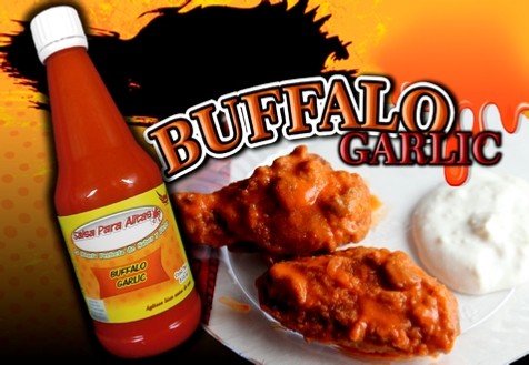 salsa para alitas buffalo con ajo